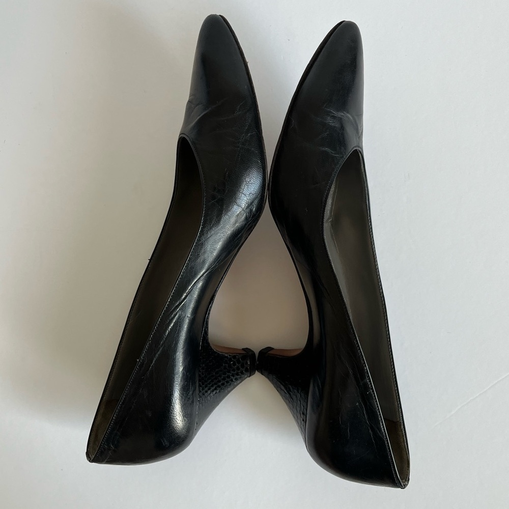 Bally Black Leather Heels - Picture 5 of 10